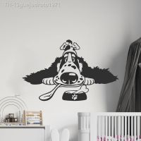 Wall stickers✓☇❖ 13guejudroto1971 Grande dos desenhos animados cocker spaniel raça tigela comida de cachorro adesivo parede pet shop filhote animais decalque da do quarto miúdos berçário vinil decoração