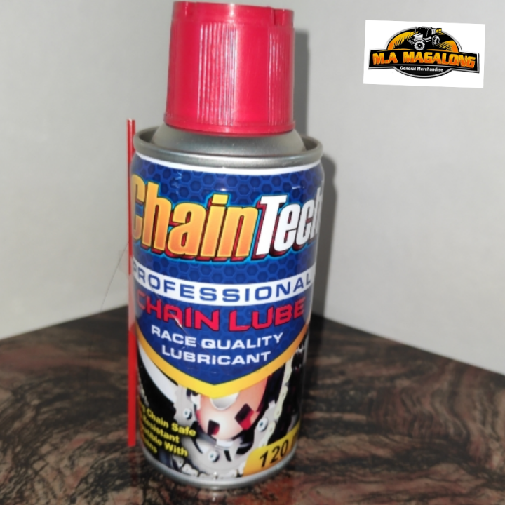 CHAIN TECH ( PROFESSIONAL CHAIN LUBE, RACE QUALITY LUBRICANT FOR