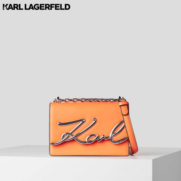 KARL LAGERFELD K/SIGNATURE SMALL SHOULDER BAG 225W3041 กระเป๋าสะพาย