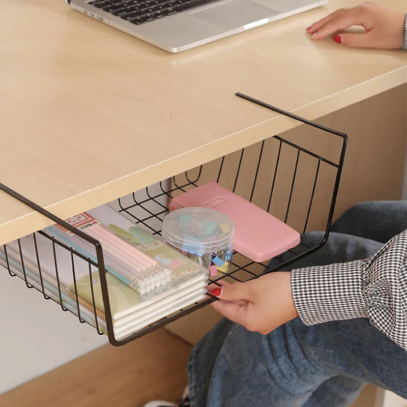 metal wire desk organizer