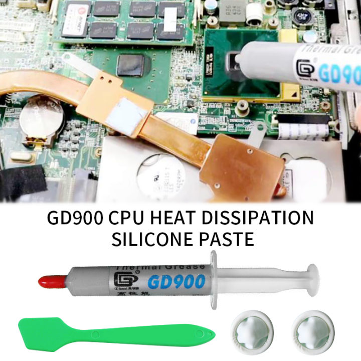 Thermal conductive Grease Paste Silicone Plaster Heat Sink Compound For Cpu  Computer GD900 Heat-dissipating Silicone Paste - AliExpress