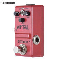 ammoon Guitar Pedal Heavy Metal Distortion Guitarra Effect Pedal Nano Series Guitar Effect Pedal True Bypass Aluminum Alloy Body