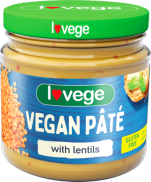 Pate đậu lăng rau củ Sante 180g date T1 2024
