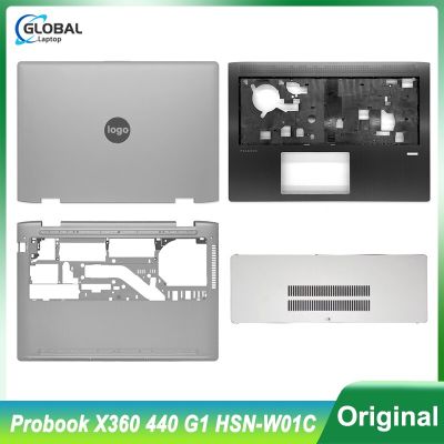 ใหม่แล็ปท็อปสำหรับ HP Probook X360 440 G1 HSN-W01C ที่วางแขนปกหลัง LCD เคสด้านล่างฝาปิดช่อง L28408-001ฝาด้านบน