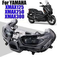 สำหรับ YAMAHA XMAX 300 X-MAX XMAX 125 XMAX 250อุปกรณ์เสริม XMAX125 XMAX300หลอดไฟหน้าไฟหน้าประกอบไฟหน้ารถจักรยานยนต์