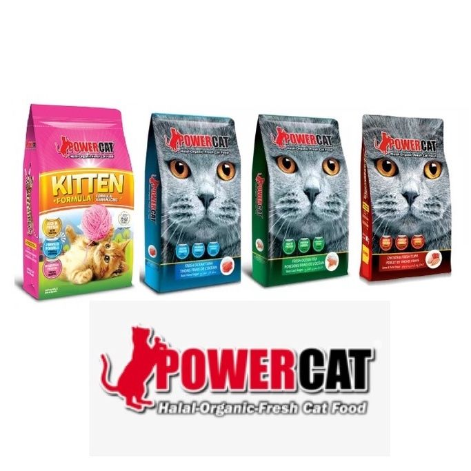 PowerCat Dry Cat Food 1kg Repack Power Cat Halal-Organic-Fresh | Lazada PH