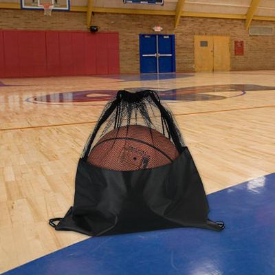 READY STOCK Soccer Basketball Storage Bag Half Net Bag Soccer Bundle Bag Pocket Basketball E6N1 Ball X1X7