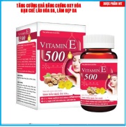 Viên uống đẹp da vitamin E đỏ 500mg- Thành Phần Tinh Dầu Quả Óc Chó