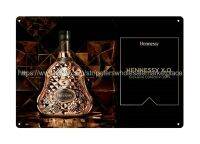 American sellers, Hennessy brandy Baijiu drinks club bar metal cans wall decoration design
