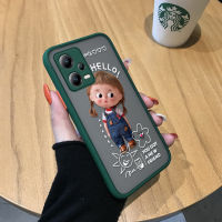 GGK เคสสำหรับ Xiaomi Redmi Note 12 5G Xiaomi Poco X5 5G น่ารักสาวๆมีน้ำค้างแข็งโปร่งใสฮาร์ดเคสใส่โทรศัพท์คลุมทั้งหมดเคสป้องกันกล้อง