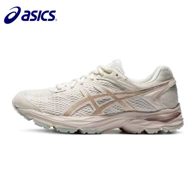 2023 Asics รองเท้าคุณพ่อรองเท้าวิ่งบุฟองน้ำ,รองเท้าบุรุษรองเท้าผู้หญิงรองเท้าบุรุษเจลฟลักซ์4ตาข่ายทนเครื่องแต่งกายระบายอากาศ