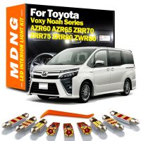 ชุด AZR65 AZR60สำหรับ Toyota Voxy Noah 60 65 70 75 80ชุด ZRR80 ZWR80ไฟตกแต่งภายใน LED อุปกรณ์เสริมรถยนต์ Canbus