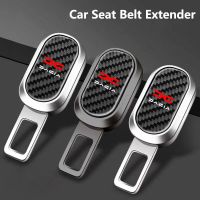 Car carbon fiber Safety Buckle Clip Seat Belt Plug Alarm Canceler Stopper For dacia duster spring logan sandero jogger lodgy Accessories