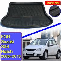 พรมกระโปรงหลังรถท้ายรถบรรทุกสำหรับ SUZUKI SX4 Hatchback SEDICI ที่รองเท้า2006-2013ถาดป้องกันพรมปูพื้น2007 2008 - 2011 2012