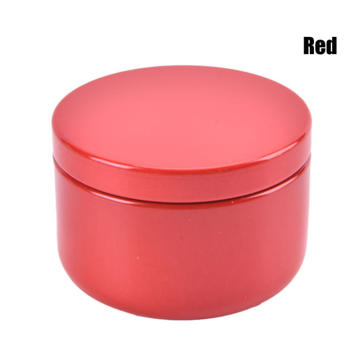 PAUY 🔥Ready Stock Candle Tin Round Metal Tin Box Candle Tin Aluminum
