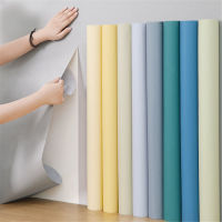 [hot]8M Matte Solid Color Wallpaper DIY Furniture Cabinet Renovation Sticker Bedroom Vinyl Film Self Adhesive Room Decor Wall Sticker