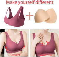 Removable Pads Inserts with Vents Holes Womens Comfy Sports Cups Sewed Insert for Bikini Top Swimsuit(for Cup ABCDEF)