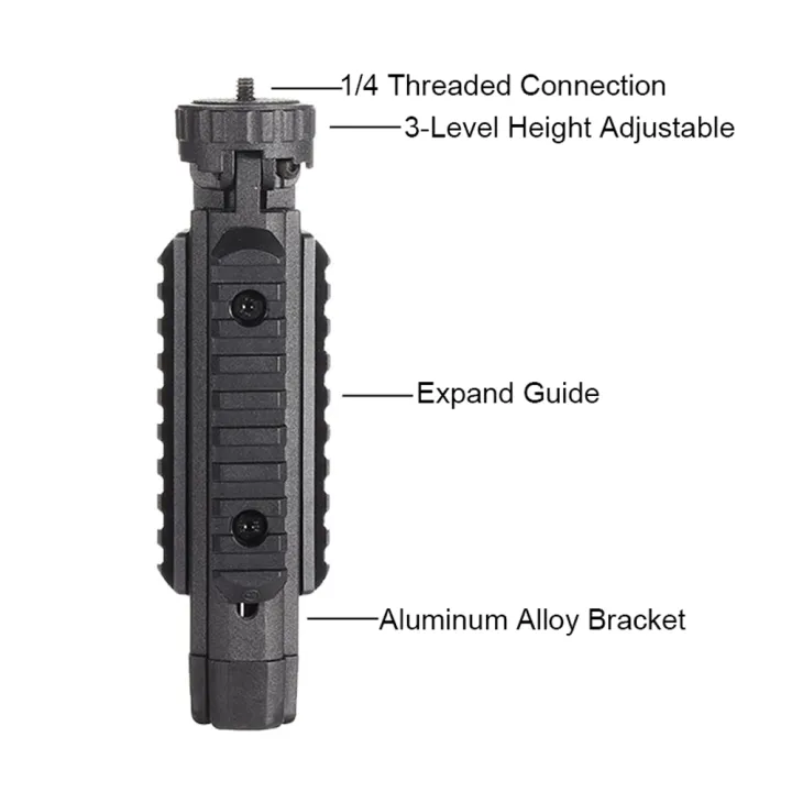 swante-mini-tacticals-ขาตั้งกล้อง-outdoor-camping-light-holder-bracket-selfie-live-ขาตั้งปรับความสูงได้