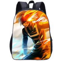 【jw】◈ Anime Boku No Academia Mochila para Homens e Mulheres Escolar Estudantes do Ensino Fundamental Médio Tecido Oxford