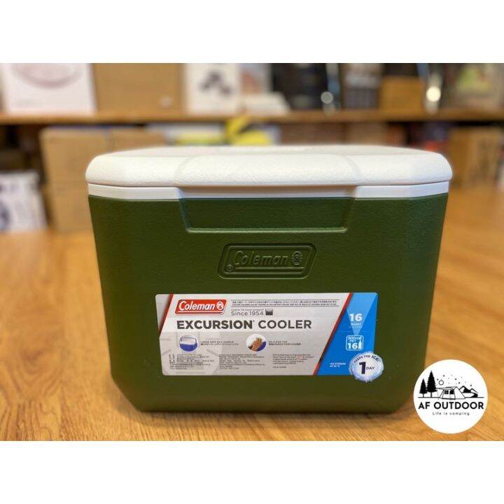 coleman-excursion-cooler-16qt-30qt-โคลแมน-คลูเลอร์กระติกน้ำเก็บความเย็น-ขนาดพกพา-15-25lกระติกน้ำ