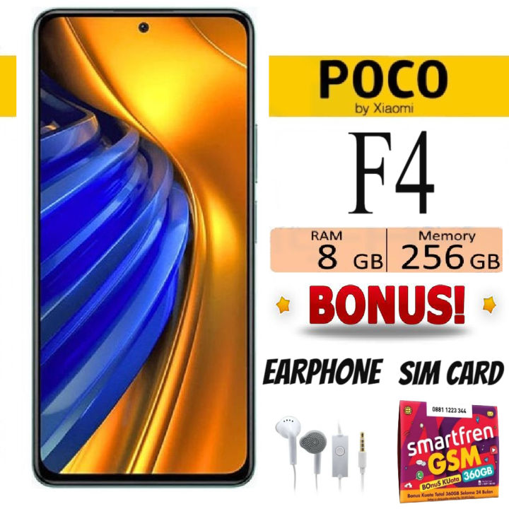 XIAOMI POCO F4 5G RAM 8/256 GB Ex - Garansi Berliancahh - Promo