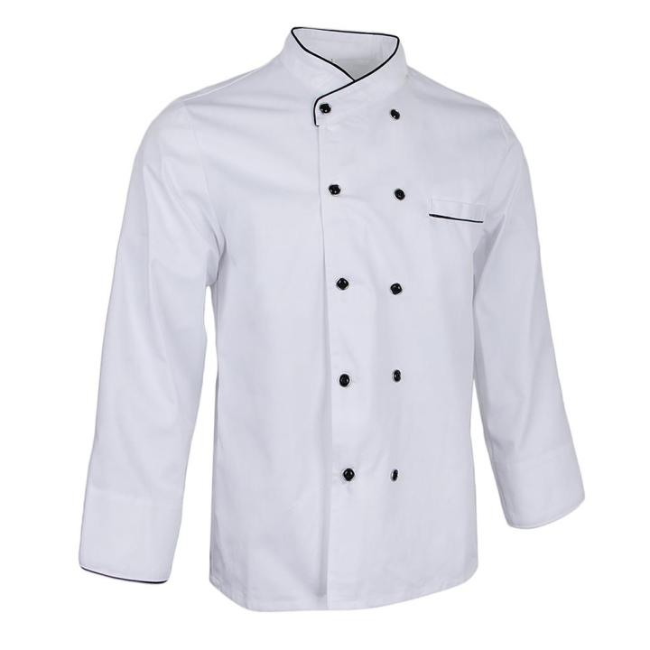 lazaralife-chef-jacket-cook-เครื่องแบบแขนยาวสำหรับร้านอาหารครัวของใช้ในครัวเรือน