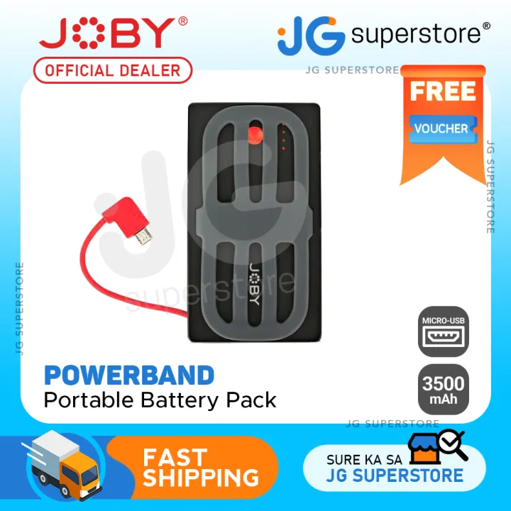 JOBY 1458 PowerBand 3500mAh Portable Battery Pack (Android) JG