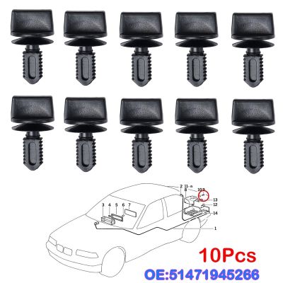 【CC】▣❈  10Pcs Plastic Dash Cover Boot Lining Trim 3-Series E30 E36 E46 E60 483554  FCP-0281x00010 51471923983 51471945266