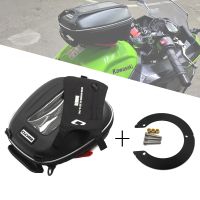 ✑卍□ For KAWASAKI Z750 Z800 Z900RS Z1000 Z1000SX Motorcycle Tank Bags Mobile Waterproof Navigation Travel Tool Bag With Adapter Ring