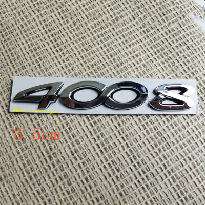Gloss Black Letters Words Sticker Rear Trunk Sticker For Peugeot 208 308 508 408 207 301 206 306 GT Peugeot Sticker Accessories