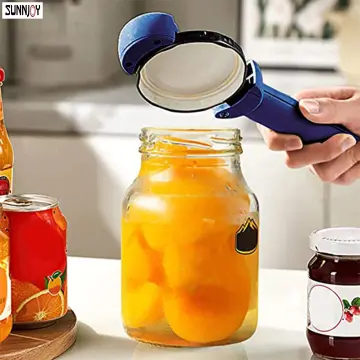 2-Pack: Multifunctional 4-in-1 Jar Opener for Arthritic Hands and Seniors | Blue
