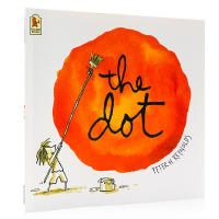 Click the dot best-selling picture book English original award-winning picture book Peter Reynolds family education stimulates childrens creative imagination English Enlightenment picture book parent-child reading Peter h Reynolds