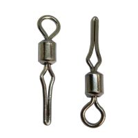 2005001000PCS Fishing Line Clip Snap Quick Change Fishing Swivels Freshwater Fishing Hook Connector Carp Fishing Lure Tackle