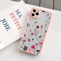 เคสโทรศัพท์ภาพดอกไม้ผีเสื้อลาเวนเดอร์ Higan สำหรับ Iphone 6s 7 8 Plus SE 2 12 13 Mini 11 Pro Max X XR XS Max ฮาร์ดเคสกันกระแทก