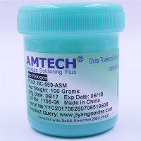 100กรัมตะกั่วตะกั่วฟลักซ์วาง Amtech Nc-559-asm ที่เหมาะสมเอสเอ็มทีบีจีเอเครื่องมือการบัดกรีซ่อมแซม