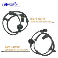 ONE SET 95671-1C000 amp; 95671-1C010 Front LEFT amp; Right ABS Wheel Speed Sensor For HYUNDAI GETZ TB 956711C010 956711C000