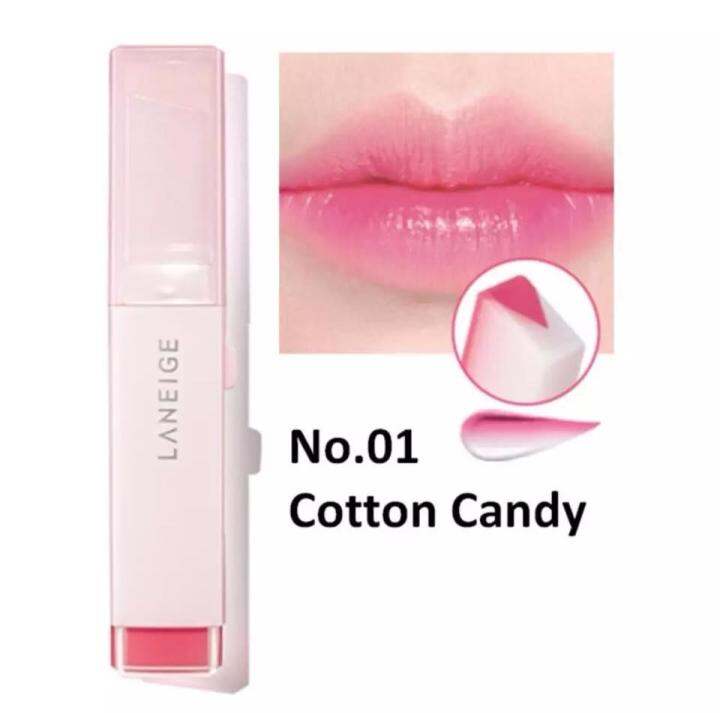 LANEIGE Two Tone Tint Lip Bar No.01 Cotton Candy Lazada PH