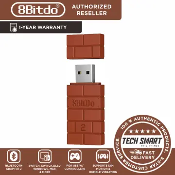 8BitDo USB Wireless Adapter 2 Switch/Windows/Rasberry Pi