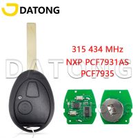 กุญแจรถ Datong World สำหรับ Bmw มินิคูเปอร์ S R50 R53หนึ่ง7935เต็มรูปแบบ PCF7930/31AS 315 Mhz 434 Mhz กุญแจเปล่า