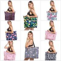 【CW】❀✉❆  2In1 Large Tote With BeachTravel Gym and Swim Fashion Shopping Shoulder