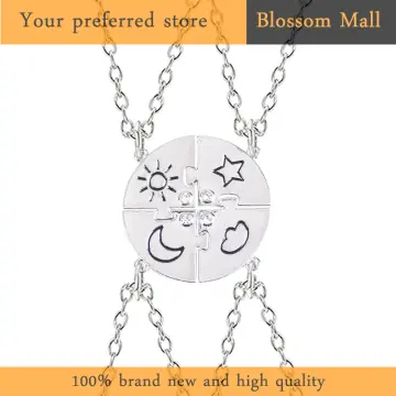 Kids Glitter Heart Best Friend Necklace Pack - Lovisa