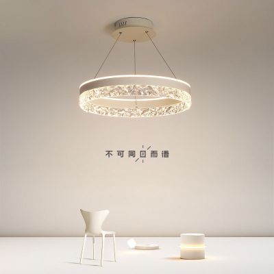 [COD] bedroom chandelier minimalist light luxury simple room study round design modern led main