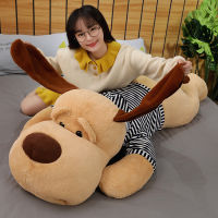 1pc 7090CM Giant Size Soft Lying Dog Plush Toys Stuffed Animal Sleep Cushion Pillow Dolls for Children Baby Birthday Xmas Gifts