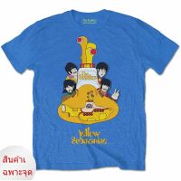 2023มาใหม่ผ้าฝ้าย100 แฟชั่น Tee ใหม่ Beatles วงโลหะสีดำแขนสั้นผู้ชายเสื้อยืด