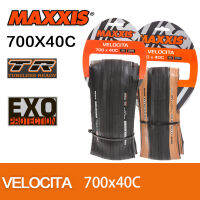 【COD】Maxxis VELOCITA ยาง700X40C กันแทงแบบไม่มียางในพร้อมข้ามประเทศยางกึ่งหัวโล้นต่ำความต้านทานต่อการหมุนยางจักรยานเสือหมอบบนภูเขา