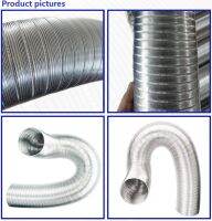 ท่อลมอลูมิเนียมกึ่งยืดหยุ่น SRD Series Flex (Semi Rigid Flexible Duct) ความยาว 3 เมตร   เส้นผ่าศูนย์กลาง ขนาด 8นิ้ว, 10นิ้ว, 12นิ้ว