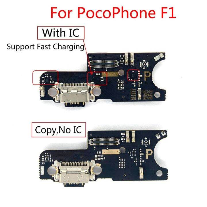 สำหรับ-xiaomi-pocophone-f1เครื่องชาร์จ-usb-สายแผงวงจรเคเบิลแบบยืดหยุ่นไมโครโฟนเชื่อมต่อแท่นวางชาร์จพอร์ต