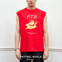 PATTRICBOYLE / TFN / RABBIT SILK SCREEN T-SHIRT เสื้อยืด พิมพ์ กระต่าย แพททริค บอยล์ / TFN02103RE 02