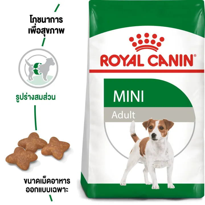 หมดอายุ14-11-24-royal-canin-mini-adult-8-kg-อาหารสุนัขโตพันธุ์เล็ก-คุมรูปร่าง-บำรุงขน-เม็ดเล็ก