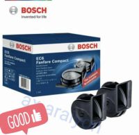 แตรหอยโข่งBOSCH  EC6 แท้ 1คู่  แตรรถยุโรป แตรรถกระบะ แตรเสียงเบ็นซ์ แตรBMW  แตรรถยนต์